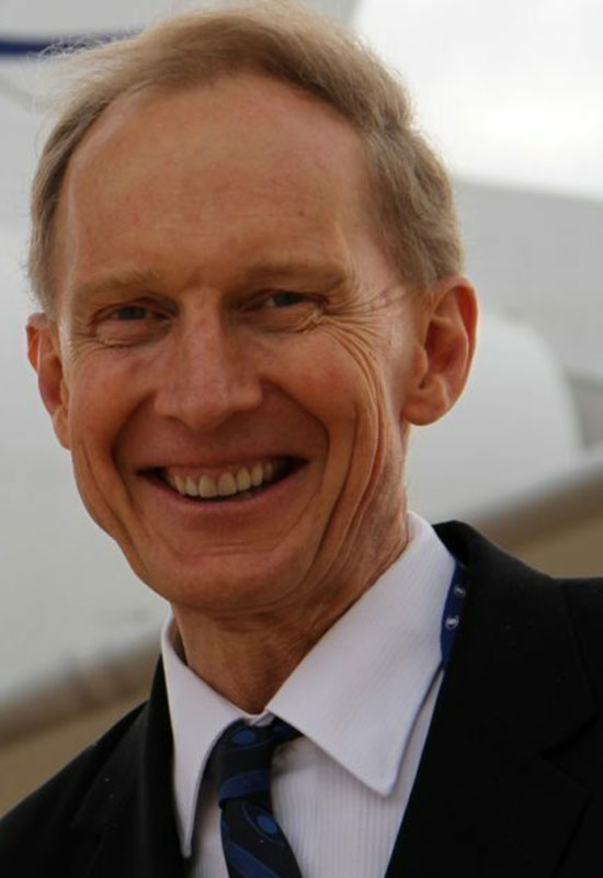 Close up of Dr. Simon Holland